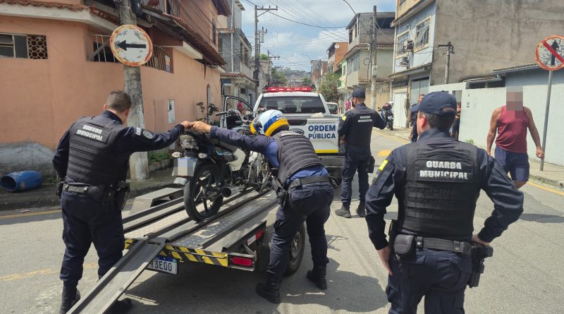 Forças de segurança de Volta Redonda apertam o cerco aos ‘rolezinhos’ e já apreenderam 11 motos envolvidas