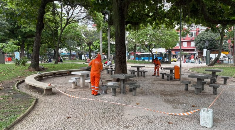 Projeto Corredores de Excelência implementa frente de serviços urbanos na Praça General Osório