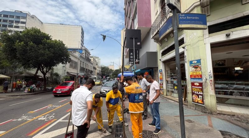 Programa Corredores de Excelência concentra serviços de zeladoria no Catete