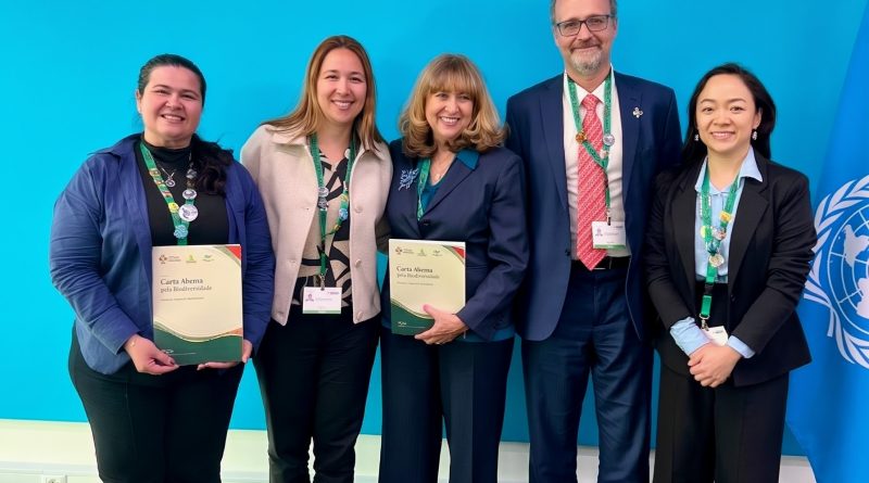 Rio de Janeiro entrega carta pela biodiversidade à Secretaria Executiva da COP-17