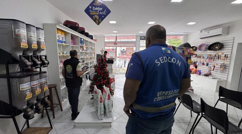 Operação conjunta identifica irregularidades em estabelecimentos veterinários na Zona Norte