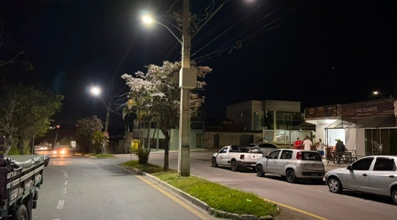 Itatiaia avança com melhorias na iluminação pública