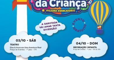 Fim de Semana Especial: Dia das Crianças no TopShopping Nova Iguaçu