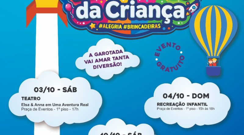 Fim de Semana Especial: Dia das Crianças no TopShopping Nova Iguaçu