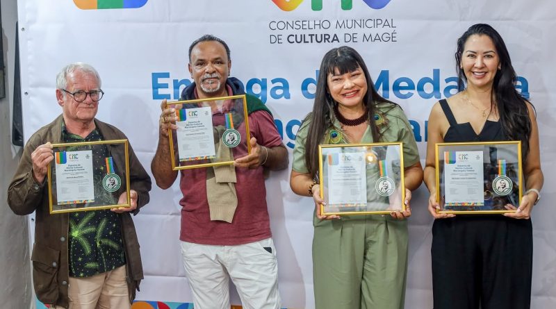 Magé abre indicações para a Medalha do Mérito Cultural Mariângela Yanase 2026