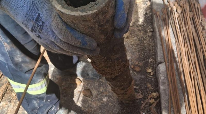 Vazamento oculto: reparo evita desperdício diário de 4 mil litros de água na Zona Sul