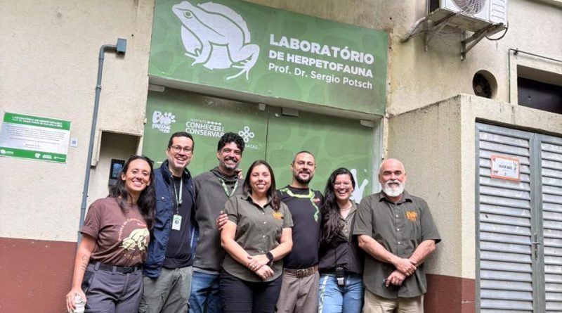 Parque Zoológico Municipal de Volta Redonda recebe equipe do ICMBio para discutir parcerias em programas de conservação de répteis e anfíbios