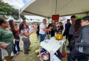 Prefeito de Búzios Alexandre Martins visita Feira de Ciências na Praça Tia Uia, na Rasa