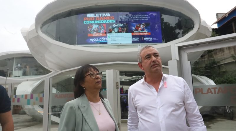 Prefeito de Rosário (ARG) visita equipamentos públicos que integram o Pacto Niterói Contra a Violência