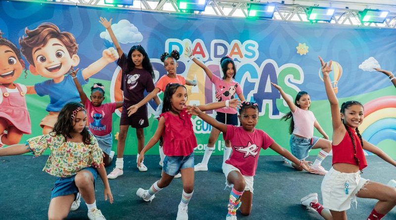 Itaboraí promove alegria e diversão no Dia das Crianças em quatro praças do município
