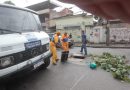 Motociclista fica ferido após cair em bueiro sem tampa em Benfica