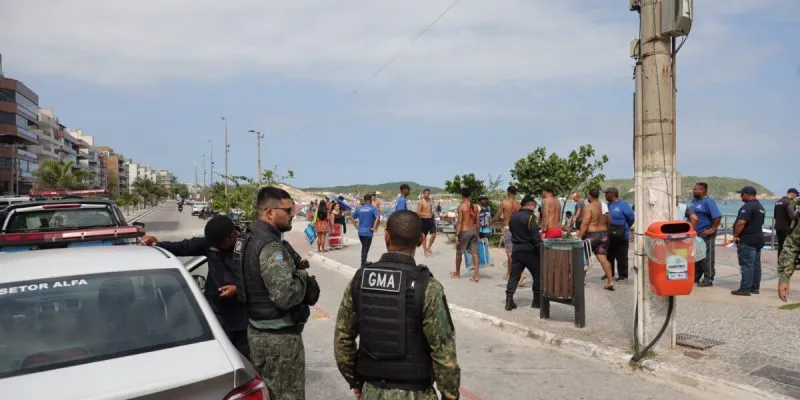 Cabo Frio registra 26 abordagens e apreende caixas de som durante feriado; confira balanço