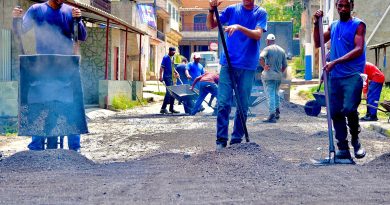 Prefeitura de Belford Roxo asfalta e revitaliza ruas do bairro Wona