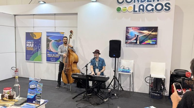 Rio das Ostras lança Walking Tour e divulga eventos de jazz e blues na Abav 2026