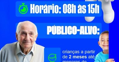 Vacina Pneumo 20 está disponível para crianças e idosos a partir de 85 anos nas UBS de Três Rios