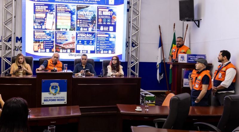 Defesa Civil de Belford Roxo atualiza Plano de Contingência para chuvas intensas 2026/2027