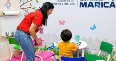 Maricá oferece espaço de lazer e acolhimento para crianças no Terminal Rodoviário