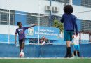 Crianças e jovens gonçalenses participam de aulas de futebol no Boaçu