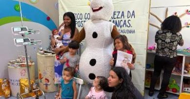 Pediatria do Hospital Geral de Nova Iguaçu promove ação especial de Dia das crianças