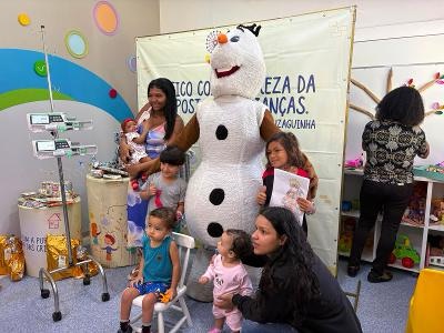 Pediatria do Hospital Geral de Nova Iguaçu promove ação especial de Dia das crianças