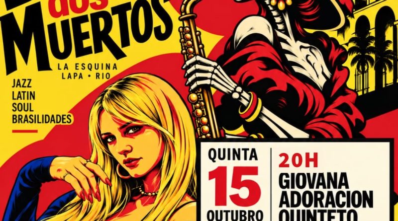Jazz dos Muertos” estreia no La Esquina, na Lapa