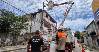 Light mobiliza 400 profissionais em operação contra furto de energia em Duque de Caxias