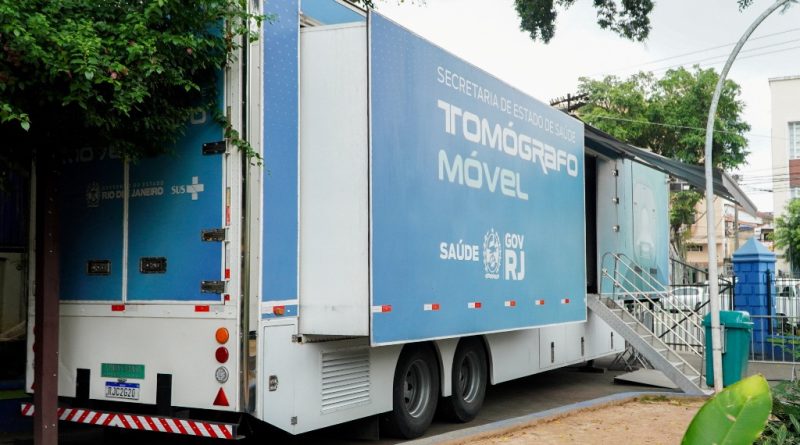 Gonçalenses são chamados para exames na carreta da tomografia