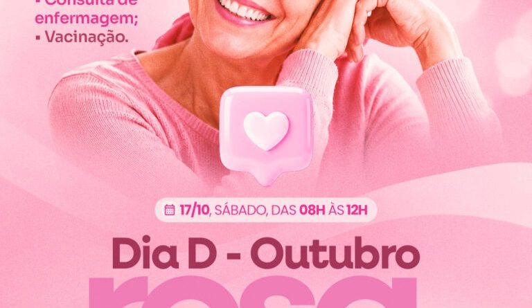 Prefeitura de Saquarema promove ações de conscientização e saúde da mulher, incluindo exposição, no Outubro Rosa