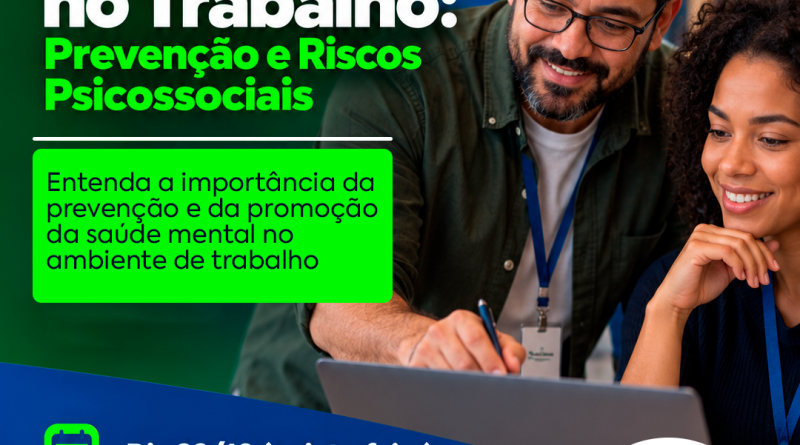 Funasg inscreve para palestra sobre saúde mental no trabalho