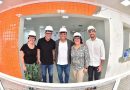 Prefeito Rodrigo Neves vistoria obras da primeira UBS de Icaraí, que está em fase final de implantação