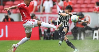 Botafogo joga mal e perde para Internacional no Beira-Rio