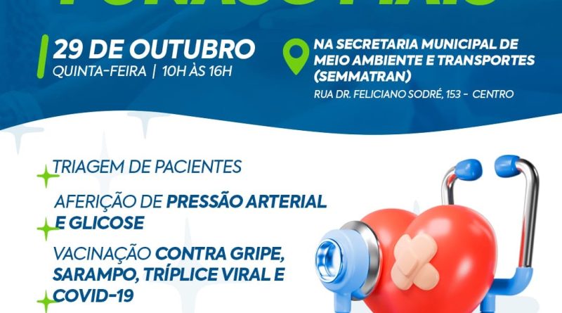 Funasg Mais levará serviços de saúde a servidores da Secretaria de Meio Ambiente e Transportes