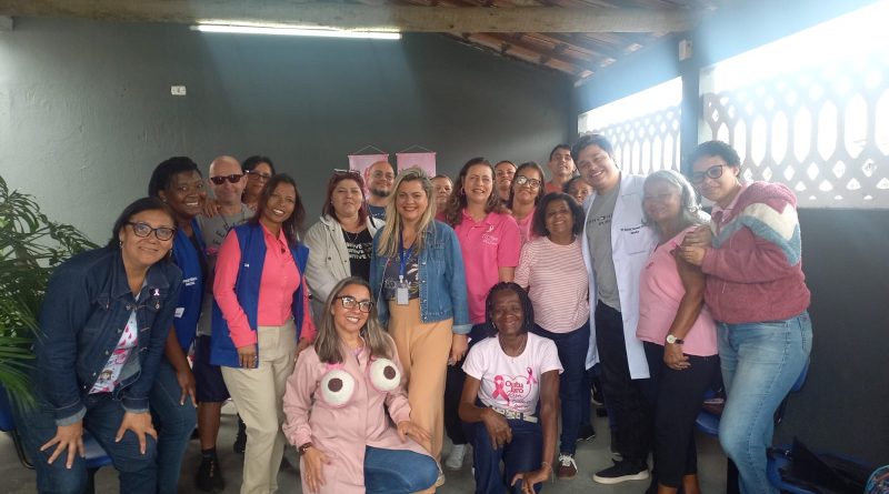 São Pedro da Aldeia: CRAS Morro do Milagre promove roda de conversa sobre Outubro Rosa na UBS Estação