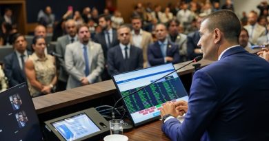 Presidente da Alerj, deputado Douglas Ruas discursa como governador eleito e defende a união entre os poderes