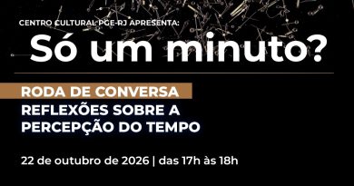 Centro Cultural PGE-RJ promove bate-papo com artistas e lança catálogo da exposição “Só um minuto?”