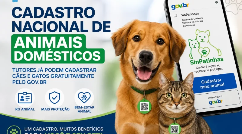 Rio de Janeiro tem 175 mil animais domésticos cadastrados no SinPatinhas
